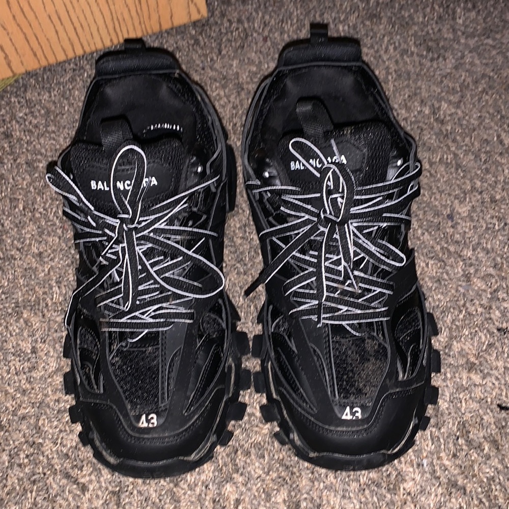 Black Balenciaga Tracks